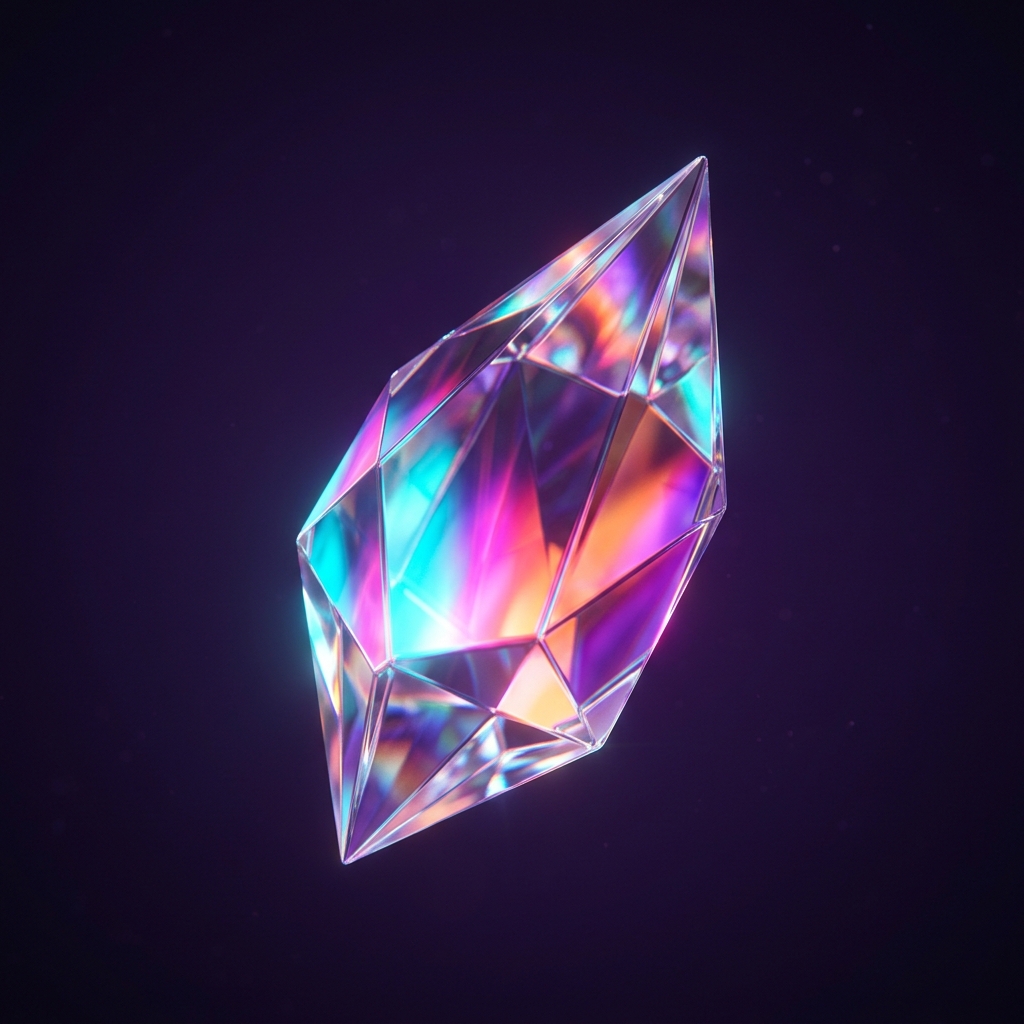 Iridescent Crystal Shard